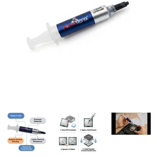 Thermal paste for cpu - paste, gpu